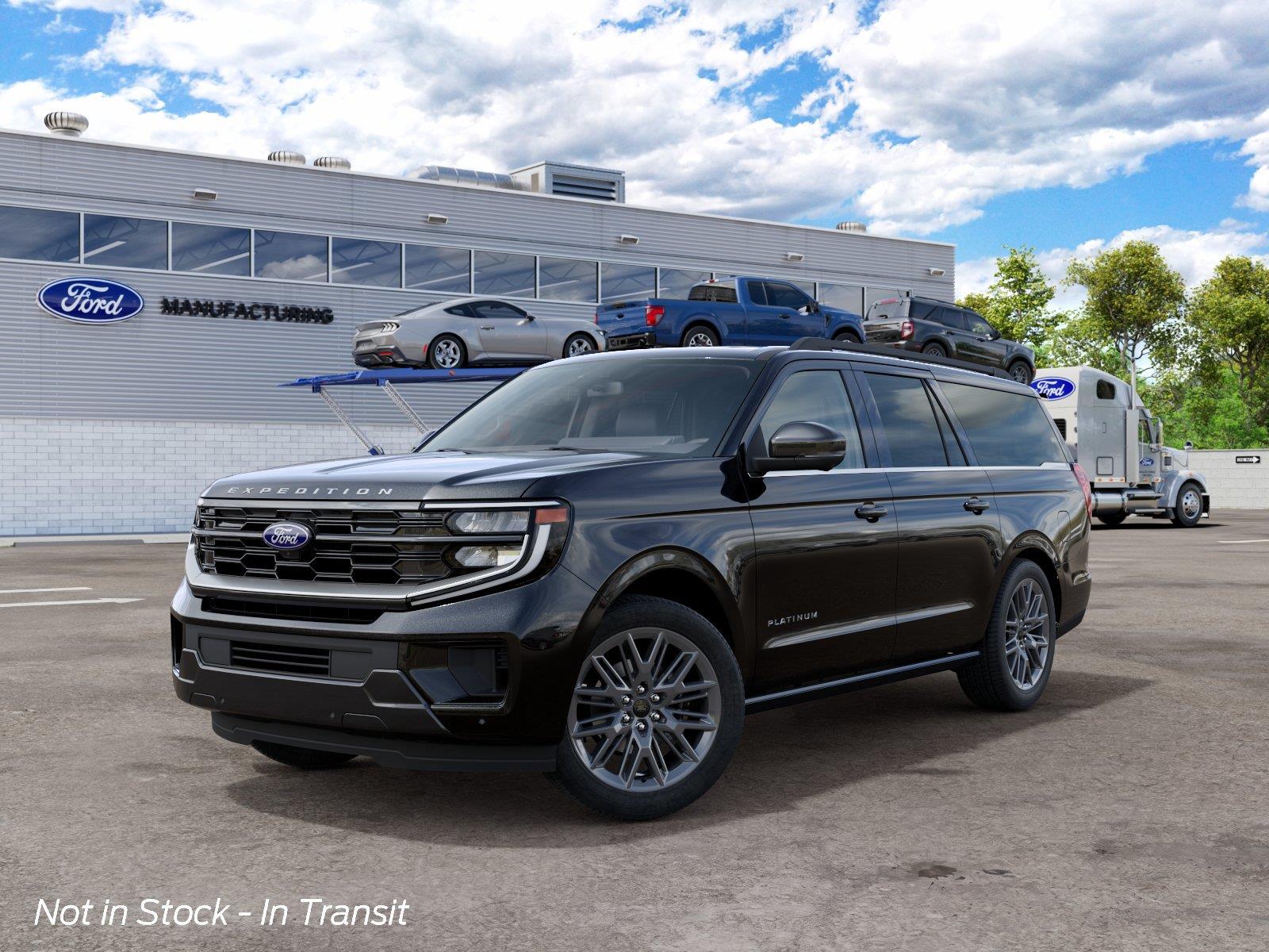New 2027 Agate Black Metallic Ford Platinum image 3