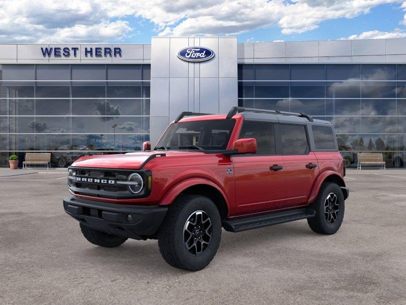 New 2026 Ruby Red Metallic Tinted Clearcoat Ford Outer Banks image 2