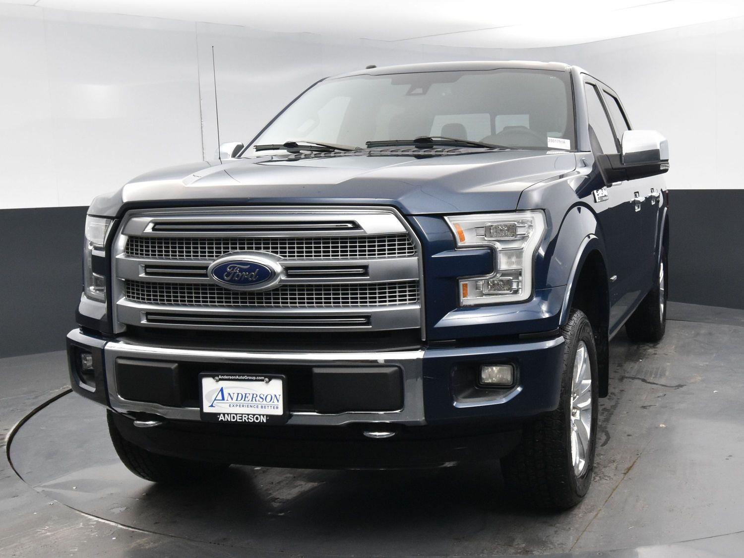 Used 2015 Ford F-150 Platinum Crew Cab Truck for sale in Grand Island NE