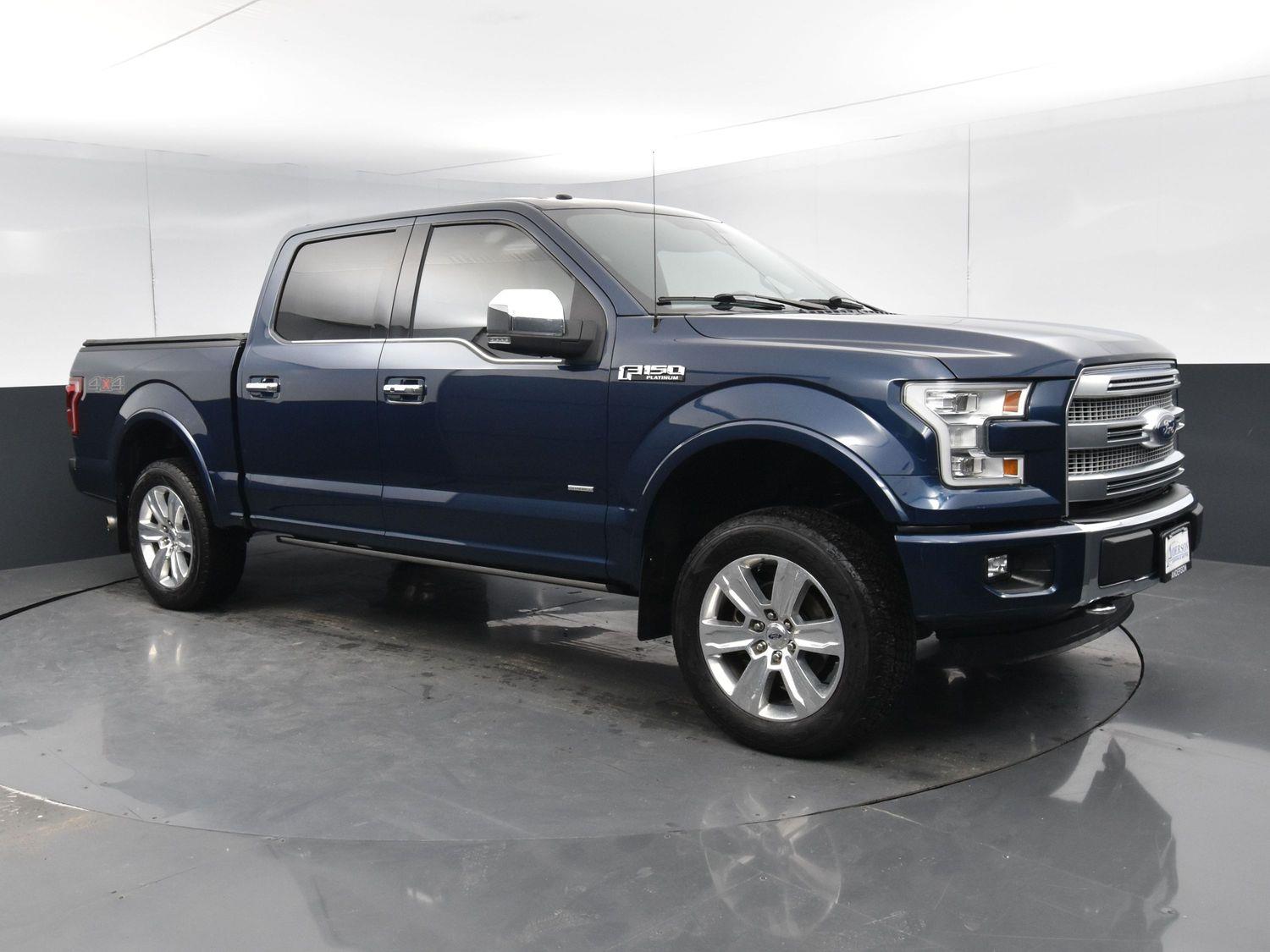 Used 2015 Ford F-150 Platinum Crew Cab Truck for sale in Grand Island NE