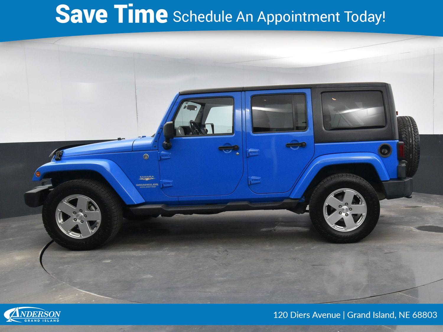 Used 2011 Jeep Wrangler Unlimited Sahara 4 door for sale in Grand Island NE