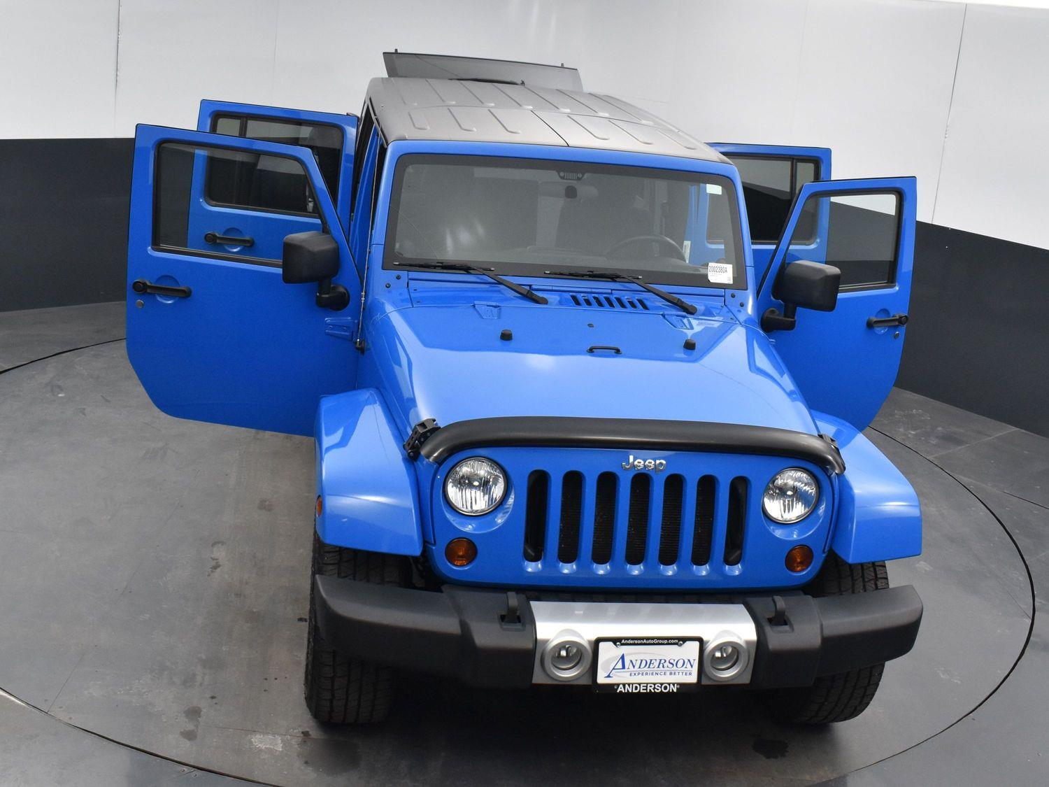 Used 2011 Jeep Wrangler Unlimited Sahara 4 door for sale in Grand Island NE