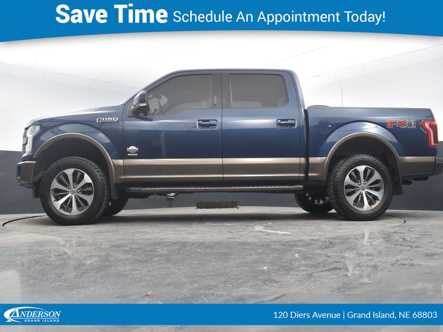 Used 2015 Ford F-150 King Ranch Crew Cab Truck for sale in Grand Island NE