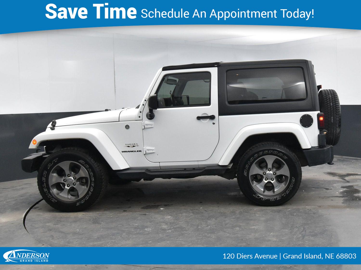 Used 2017 Jeep Wrangler Sahara SUV for sale in Grand Island NE