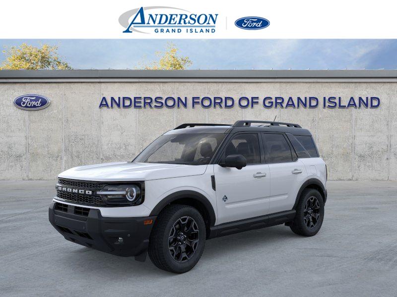 Oxford White 2025 Ford Bronco Sport SUV / Crossover All-Wheel Drive 8-Speed Automatic