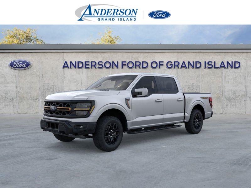Iconic Silver Metallic 2025 Ford F-150 Pickup Truck Four-Wheel Drive Automatic