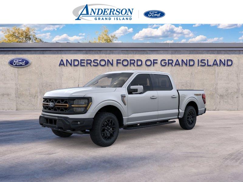 Iconic Silver Metallic 2025 Ford F-150 Pickup Truck Four-Wheel Drive Automatic