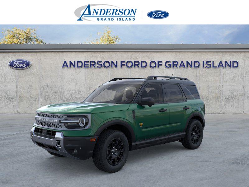 Eruption Green Metallic 2025 Ford Bronco Sport SUV / Crossover All-Wheel Drive 8-Speed Automatic