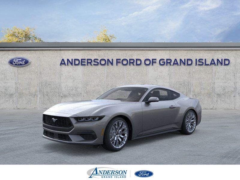 Carbonized Gray Metallic 2025 Ford Mustang Coupe Rear-Wheel Drive Automatic