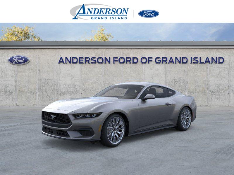 Carbonized Gray Metallic 2025 Ford Mustang Coupe Rear-Wheel Drive Automatic