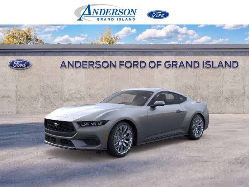 Carbonized Gray Metallic 2025 Ford Mustang Coupe Rear-Wheel Drive Automatic