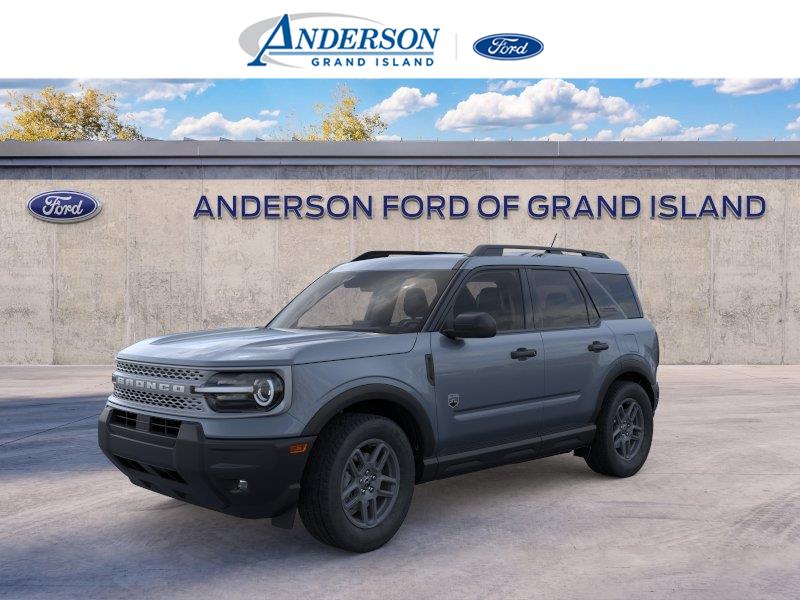Blue (Azure Gray Metallic Tri-Coat) 2025 Ford Bronco Sport SUV / Crossover All-Wheel Drive 8-Speed Automatic