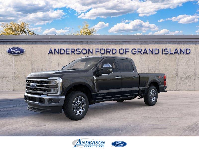 Agate Black Metallic 2026 Ford F-250 Super Duty Pickup Truck Four-Wheel Drive Automatic