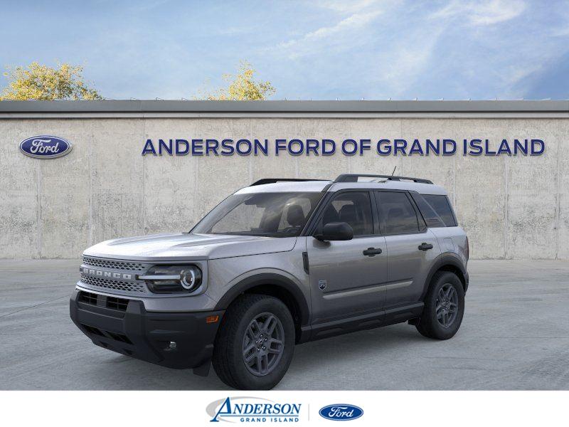 Carbonized Gray Metallic 2025 Ford Bronco Sport SUV / Crossover All-Wheel Drive 8-Speed Automatic