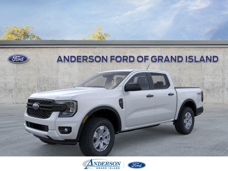 Oxford White 2025 Ford Ranger Pickup Truck Four-Wheel Drive Automatic