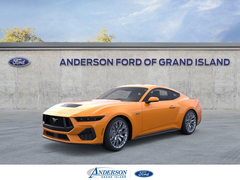 Orange Fury Metallic Tri-Coat 2026 Ford Mustang Coupe Rear-Wheel Drive 6-Speed Manual