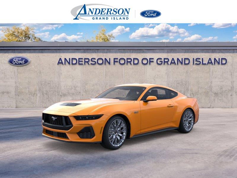 Orange Fury Metallic Tri-Coat 2026 Ford Mustang Coupe Rear-Wheel Drive 6-Speed Manual