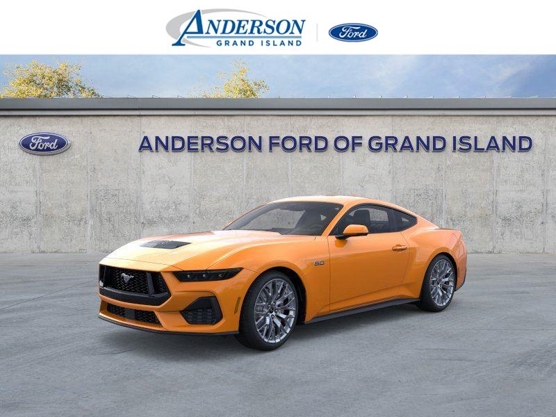 Orange Fury Metallic Tri-Coat 2026 Ford Mustang Coupe Rear-Wheel Drive 6-Speed Manual