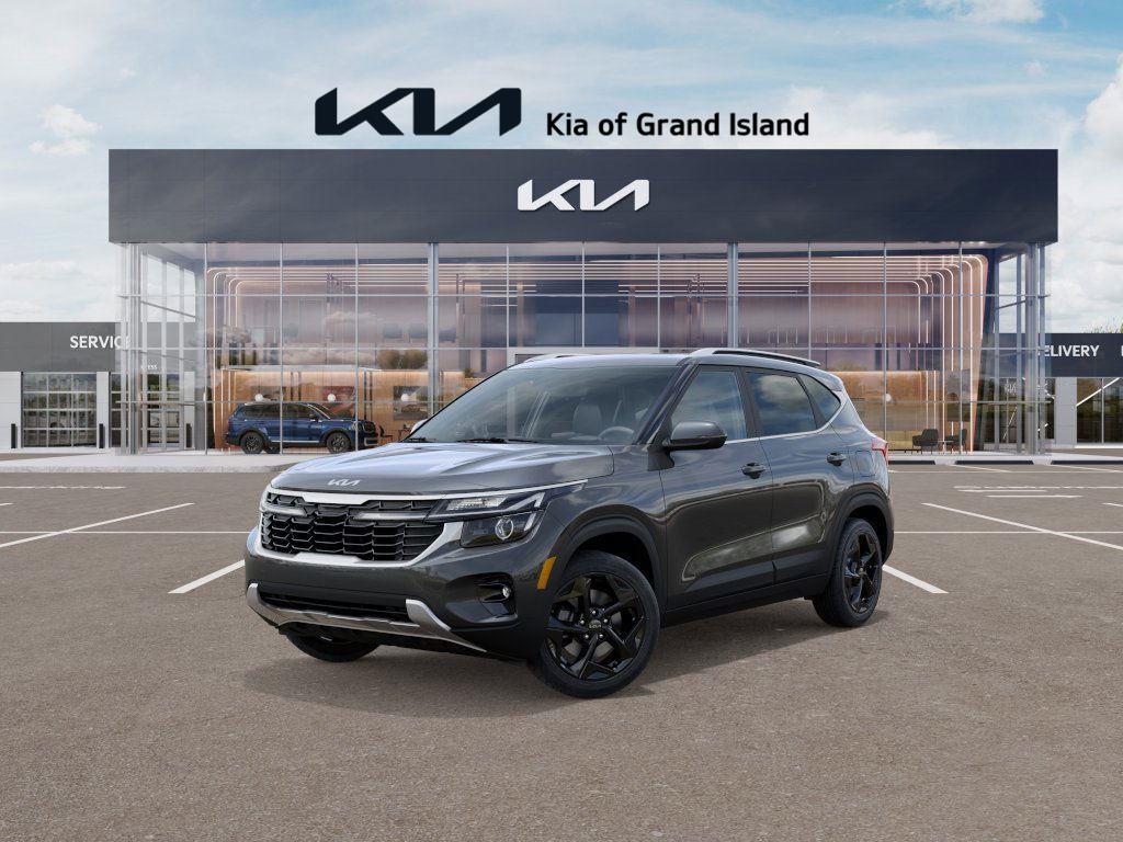 Gravity Gray 2026 Kia Seltos EX AWD SUV / Crossover All-Wheel Drive Continuously Variable Transmission