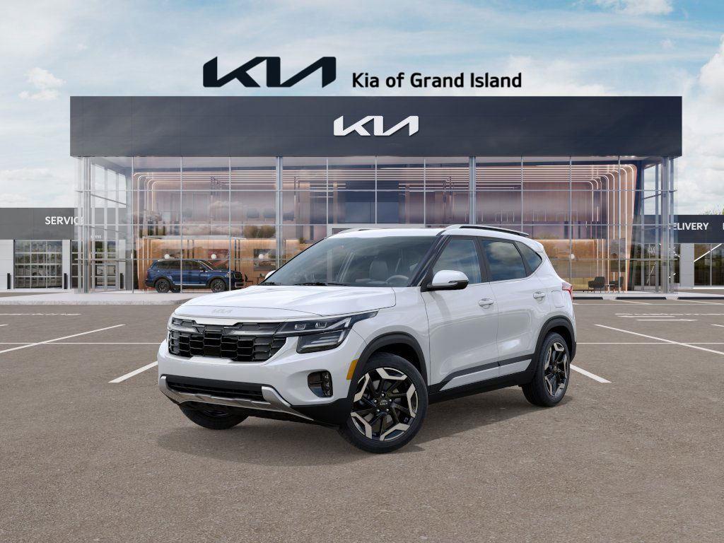 Snow White Pearl 2026 Kia Seltos SX AWD SUV / Crossover All-Wheel Drive 8-Speed Automatic