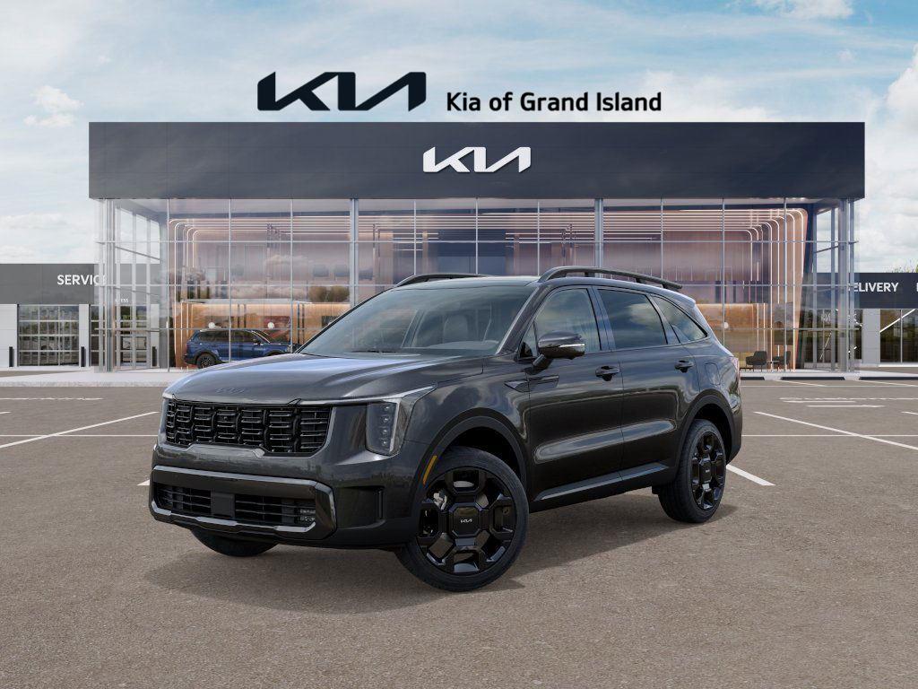 Interstellar Gray 2026 Kia Sorento Hybrid X-Line SX-Prestige AWD SUV / Crossover All-Wheel Drive 6-Speed Automatic