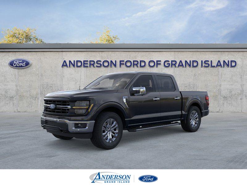 Agate Black Metallic 2026 Ford F-150 Pickup Truck Four-Wheel Drive Automatic