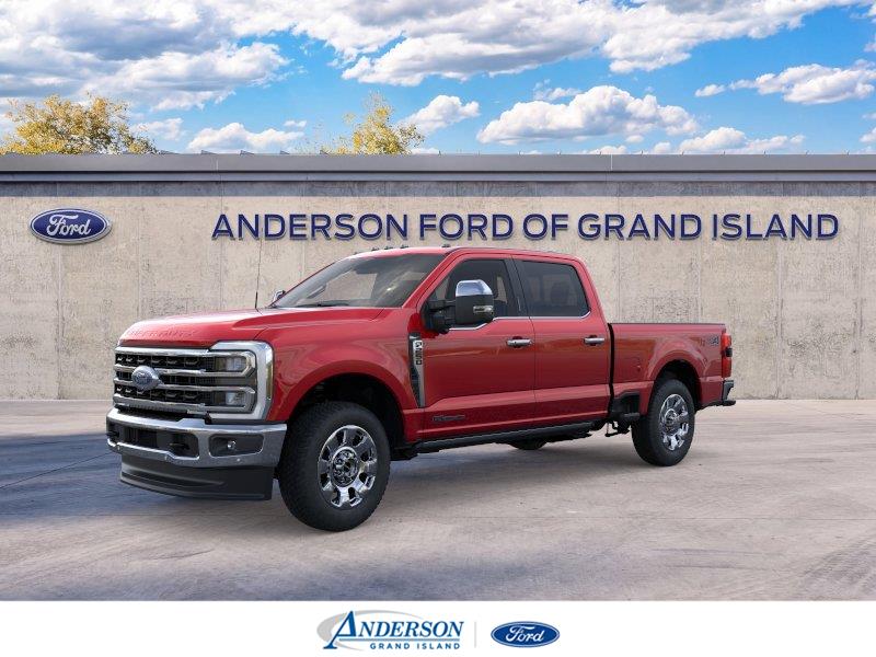 Ruby Red Metallic Tinted Clearcoat 2026 Ford F-250 Super Duty Pickup Truck Four-Wheel Drive Automatic