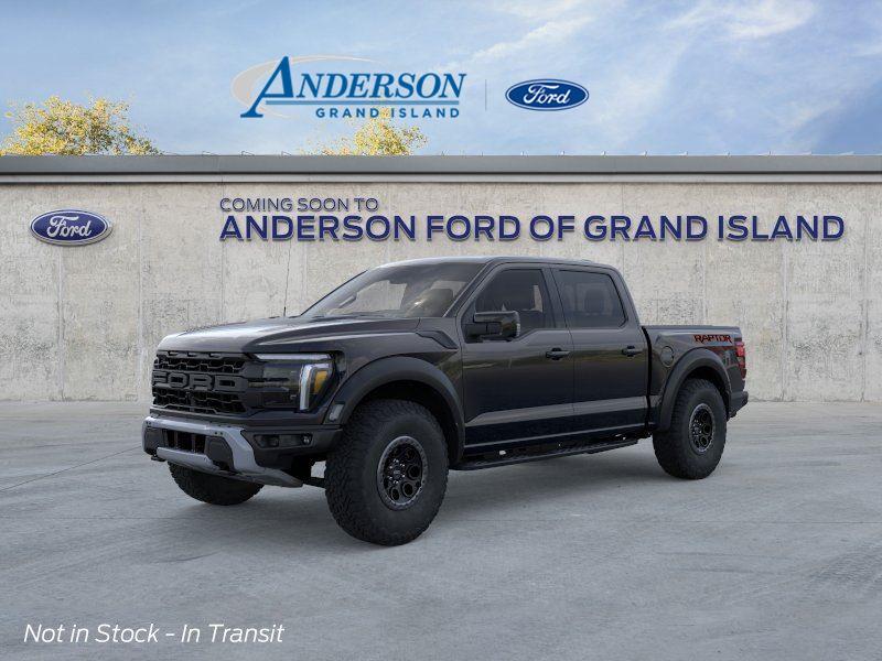 Agate Black Metallic 2026 Ford F-150 Raptor SuperCrew 4WD Pickup Truck Four-Wheel Drive Automatic