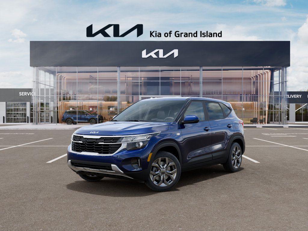 Dark Ocean Blue 2026 Kia Seltos LX AWD SUV / Crossover All-Wheel Drive Continuously Variable Transmission