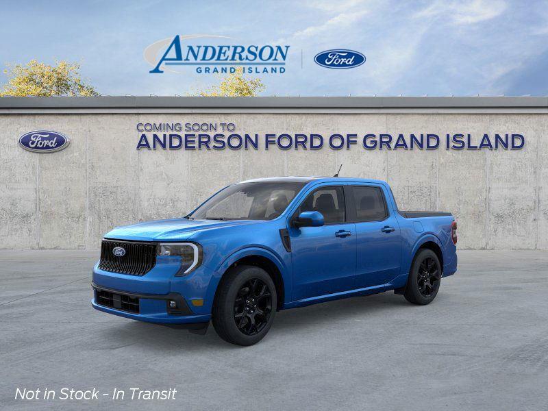 Velocity Blue 2026 Ford Maverick Lobo SuperCrew AWD Pickup Truck All-Wheel Drive 7-Speed Automatic