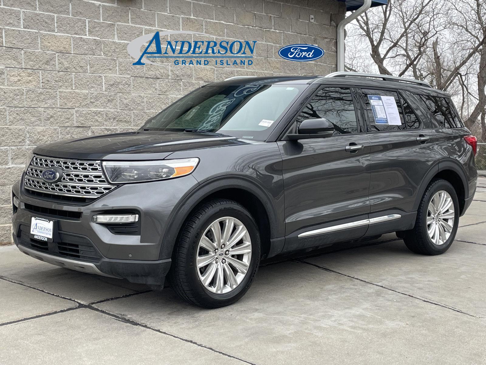 Gray (Magnetic) 2020 Ford Explorer Limited AWD SUV / Crossover All-Wheel Drive Automatic