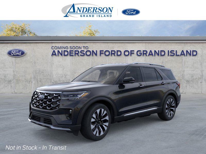 Agate Black Metallic 2026 Ford Explorer SUV / Crossover All-Wheel Drive Automatic