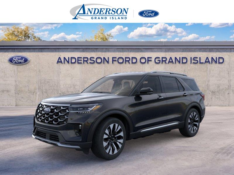 Agate Black Metallic 2026 Ford Explorer SUV / Crossover All-Wheel Drive Automatic