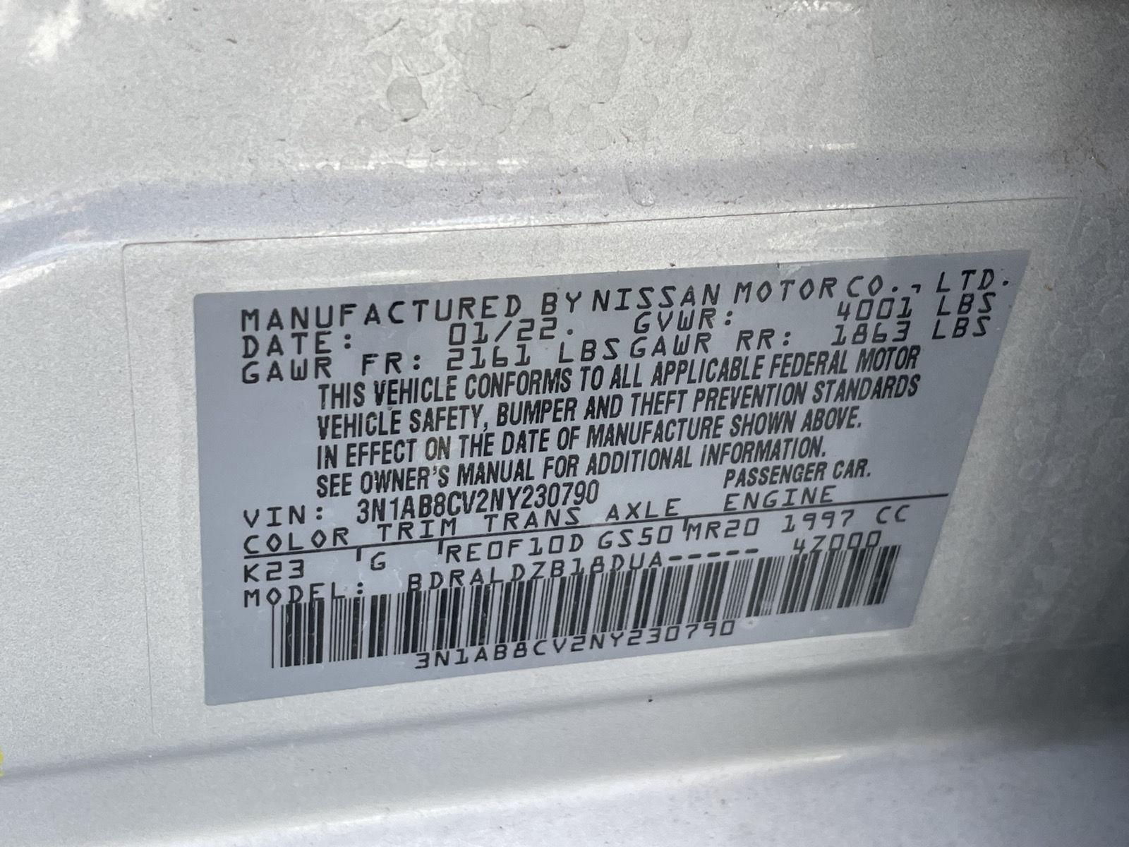 Used 2022 Nissan Sentra for sale in Grand Island NE