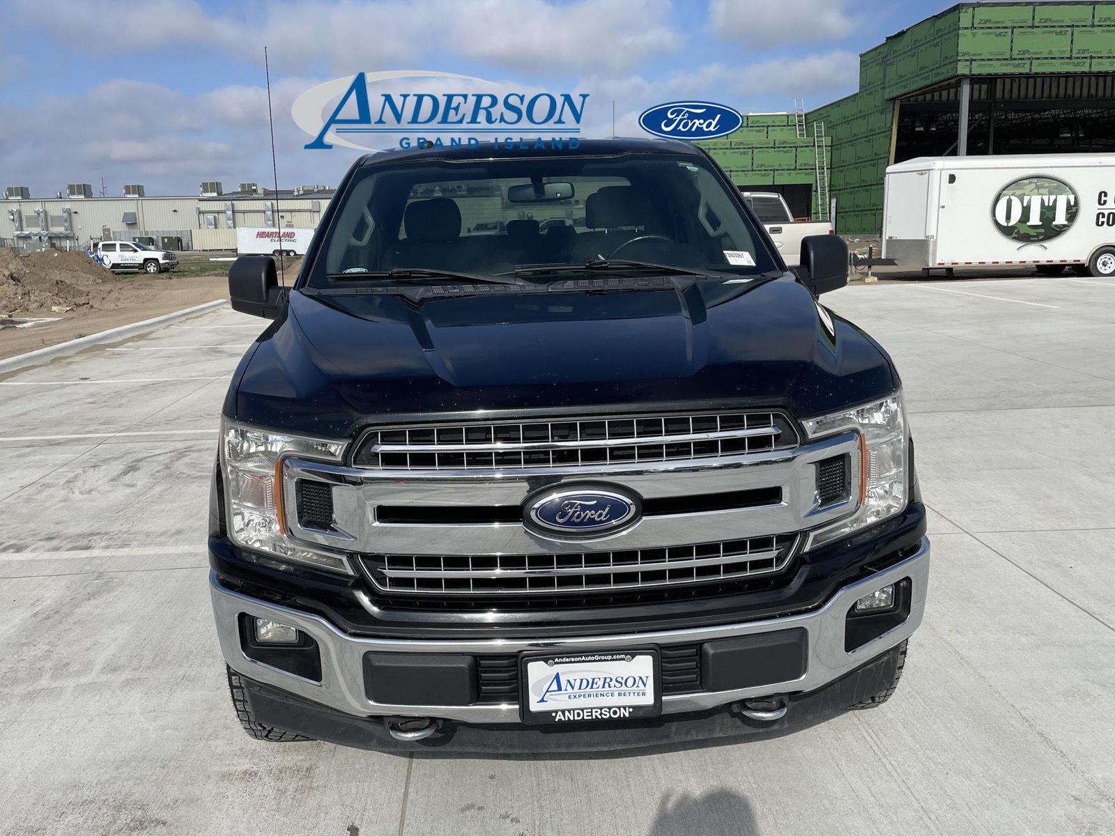 Shadow Black 2018 Ford F-150 XLT SuperCrew 4WD Pickup Truck Four-Wheel Drive Automatic