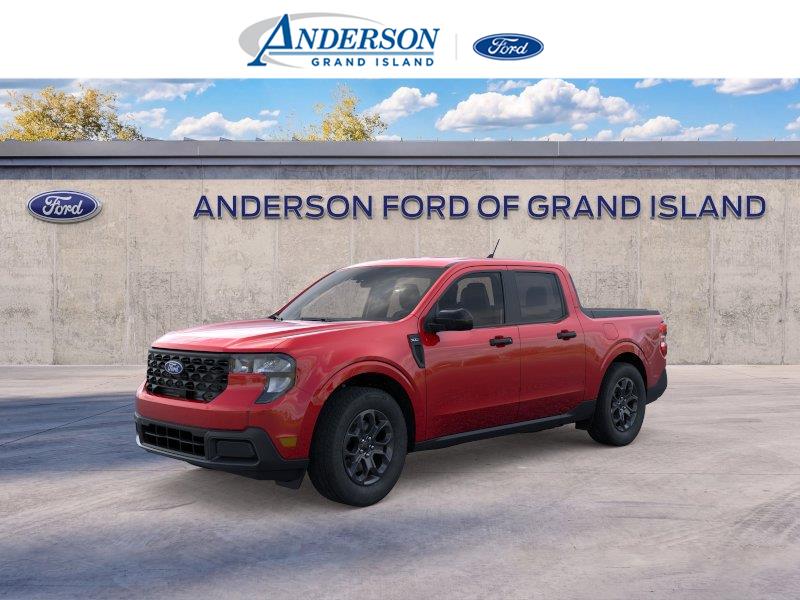 Ruby Red Metallic Tinted Clearcoat 2026 Ford Maverick Pickup Truck Front-Wheel Drive Continuously Variable Transmission