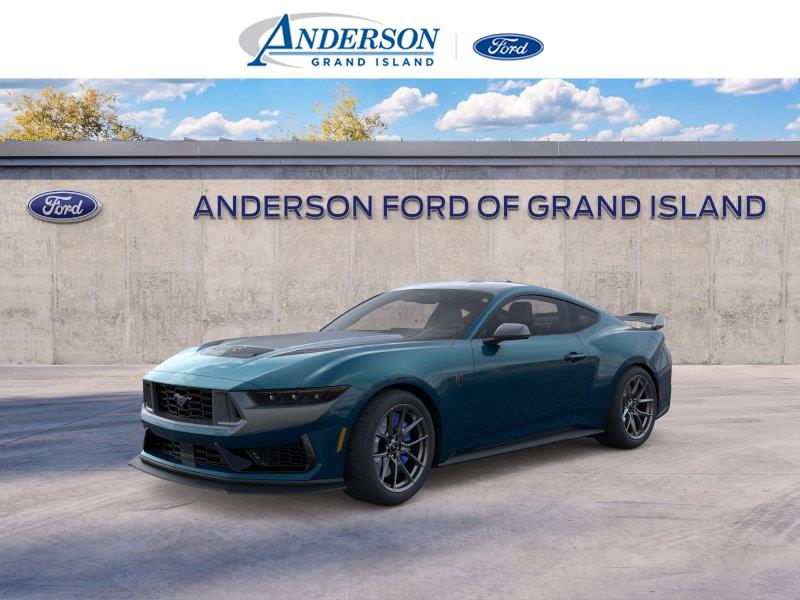 Adriatic Blue Metallic 2026 Ford Mustang Coupe Rear-Wheel Drive Automatic