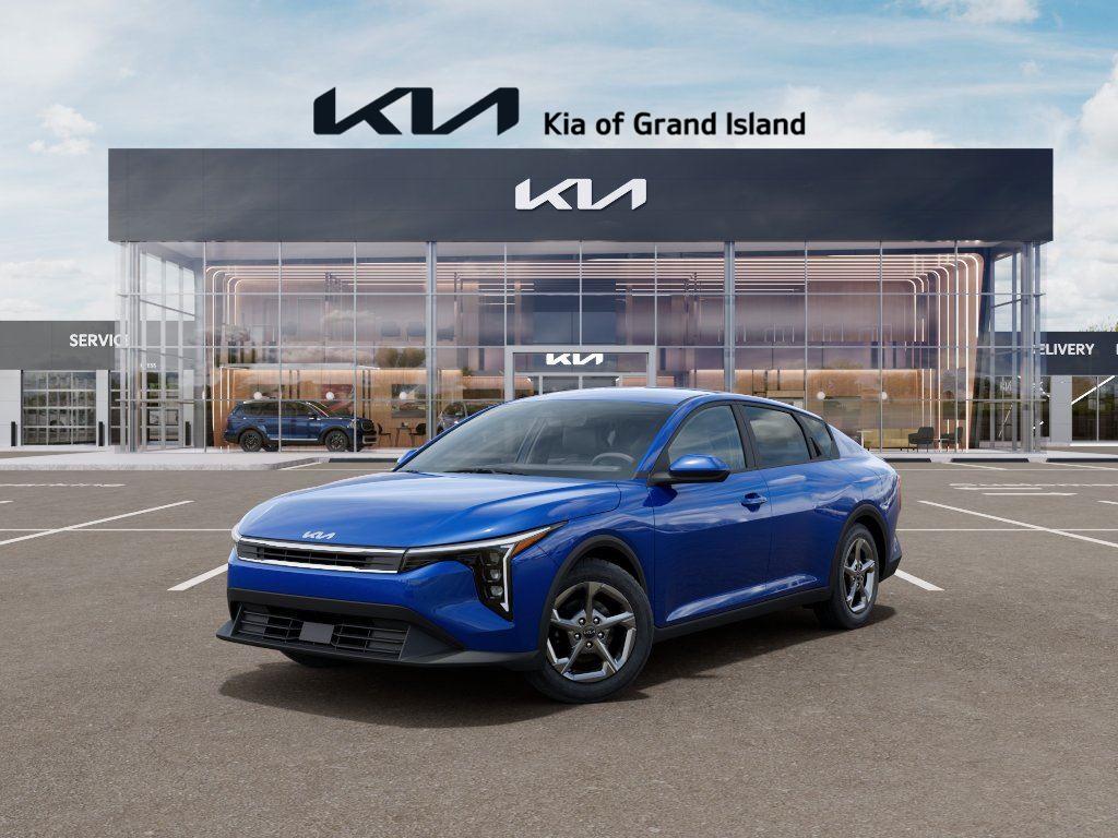 Deep Sea Blue 2026 Kia K4 LXS FWD Sedan Front-Wheel Drive Continuously Variable Transmission