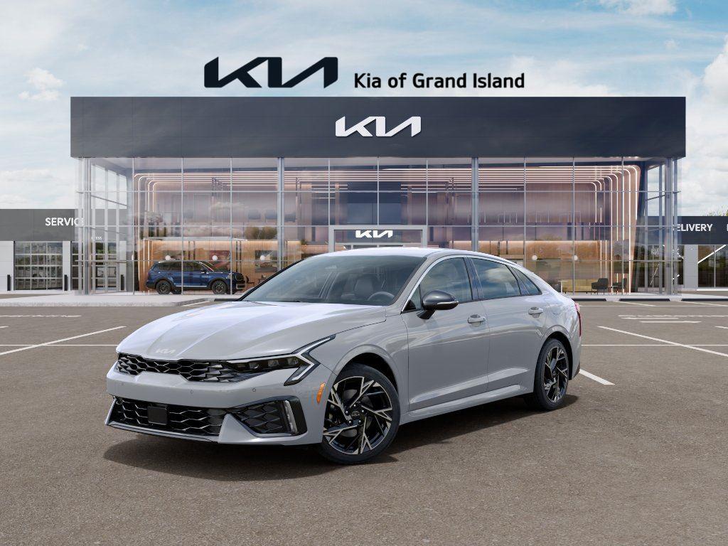 Wolf Gray 2026 Kia K5 GT-Line FWD Sedan Front-Wheel Drive 8-Speed Automatic