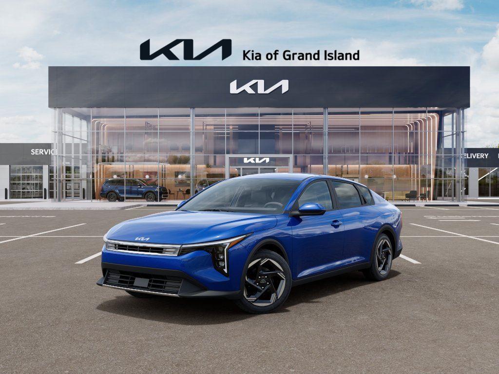Deep Sea Blue 2026 Kia K4 Sedan Front-Wheel Drive Continuously Variable Transmission
