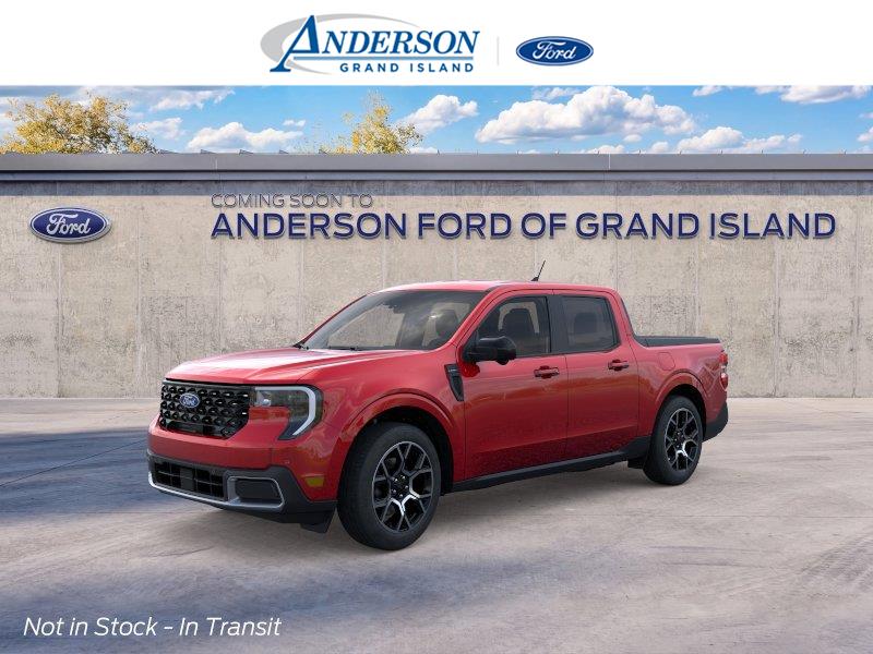 Ruby Red Metallic Tinted Clearcoat 2026 Ford Maverick Pickup Truck All-Wheel Drive Continuously Variable Transmission