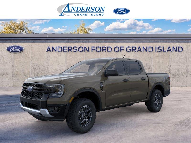 Marsh Gray 2026 Ford Ranger Pickup Truck Four-Wheel Drive Automatic