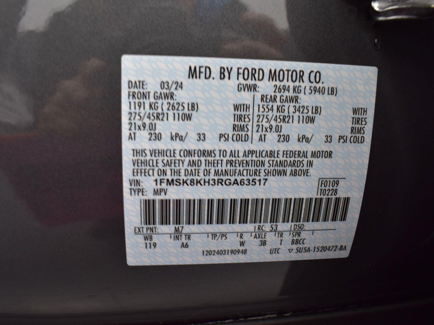 New 2024 Ford Explorer ST-Line SUV for sale in Grand Island NE