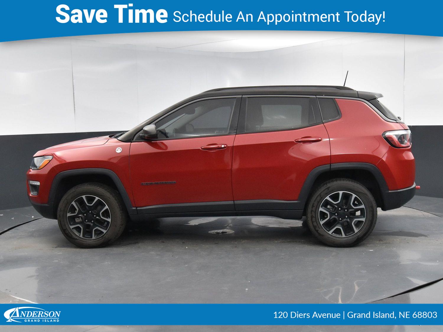 Used 2019 Jeep Compass Trailhawk Stock: 2001814A