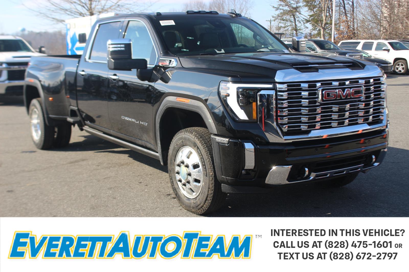 Onyx Black 2026 GMC Sierra 3500HD Pickup Truck Four-Wheel Drive Automatic
