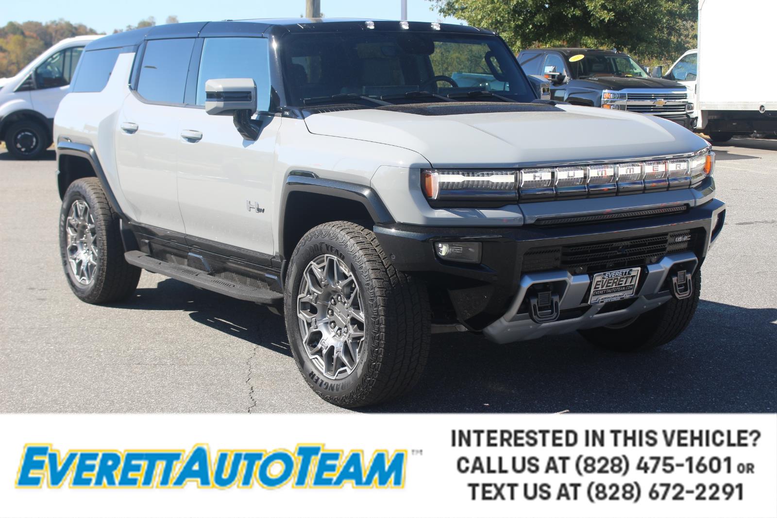 Meteorite Metallic (Grey) 2024 GMC Hummer EV SUV 3X AWD SUV / Crossover All-Wheel Drive Automatic