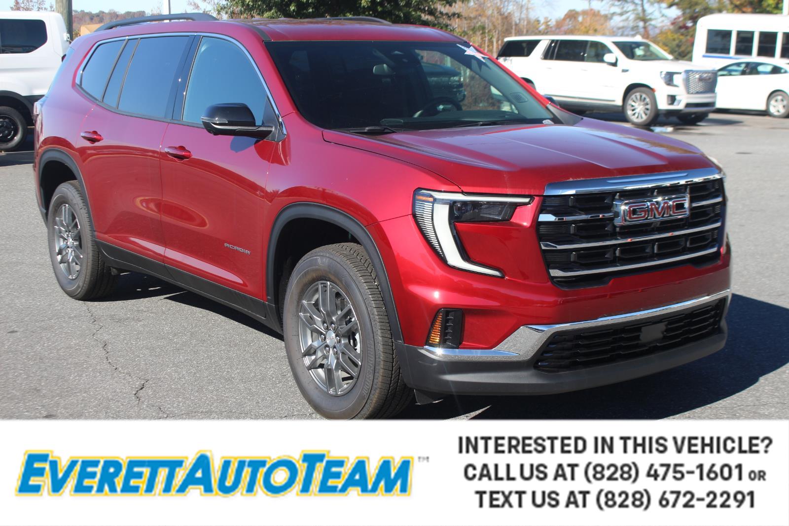 Volcanic Red Tintcoat 2025 GMC Acadia Elevation FWD SUV / Crossover Front-Wheel Drive 8-Speed Automatic