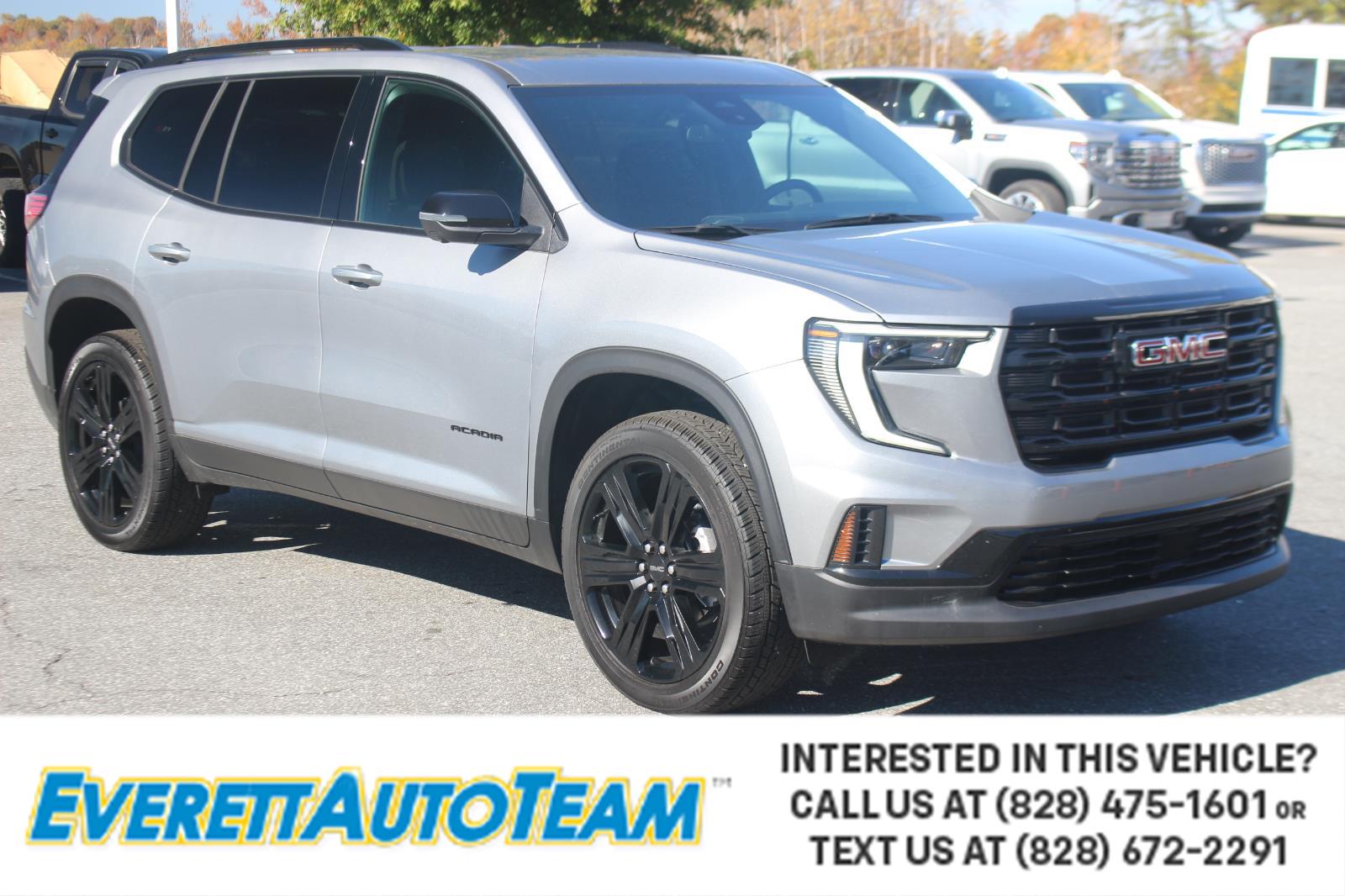 Sterling Metallic 2025 GMC Acadia Elevation FWD SUV / Crossover Front-Wheel Drive 8-Speed Automatic