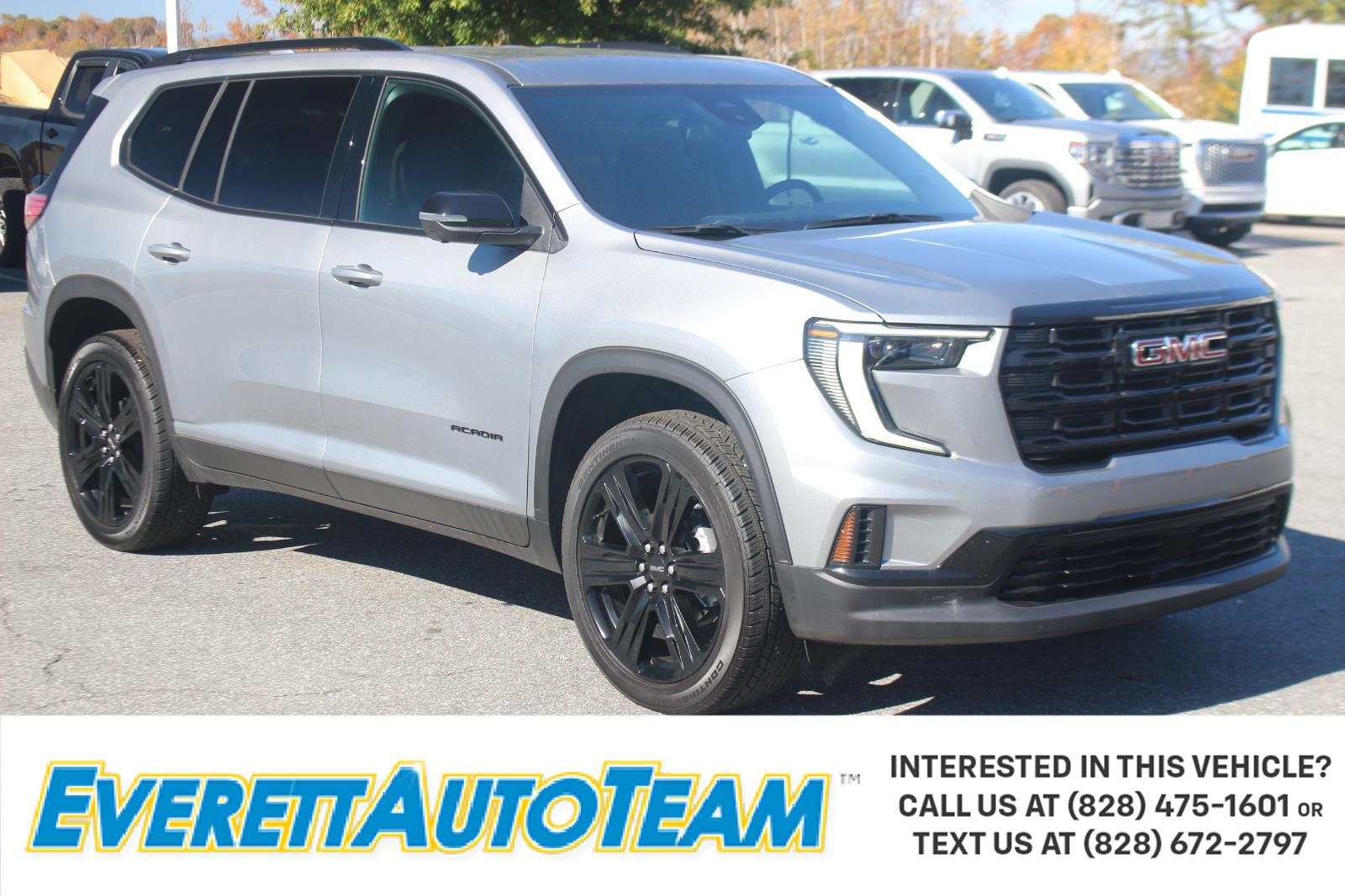 Sterling Metallic 2025 GMC Acadia Elevation FWD SUV / Crossover Front-Wheel Drive 8-Speed Automatic