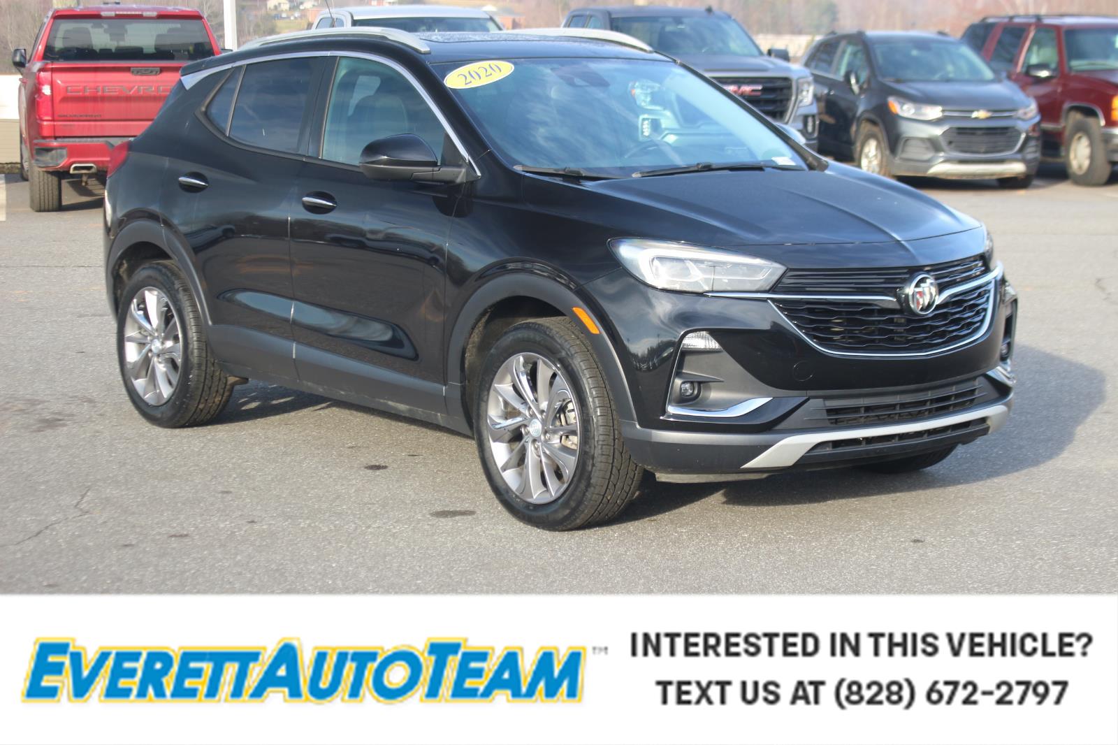 Black (Ebony Twilight Metallic) 2020 Buick Encore GX Essence AWD SUV / Crossover All-Wheel Drive 9-Speed Automatic